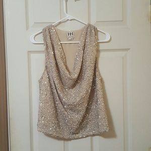 Haute Hippy Sequin Top